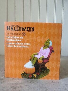 Dept 56 R&R Before The Witching Hour Halloween Village 6007782 NEW Witch Hollow